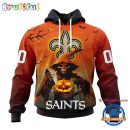 NFL New Orleans Saints Ghost Witches Halloween Custom Hoodie