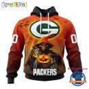 NFL Green Bay Packers Ghost Witches Halloween Custom Hoodie