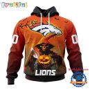 NFL Denver Broncos Ghost Witches Halloween Custom Hoodie