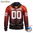NFL Cleveland Browns Ghost Witches Halloween Custom Hoodie