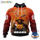 NFL Chicago Bears Ghost Witches Halloween Custom Hoodie