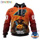 NFL Carolina Panthers Ghost Witches Halloween Custom Hoodie