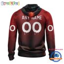 NFL Cleveland Browns Horror Terrifier Ghoulish Valak Halloween Football Hoodie