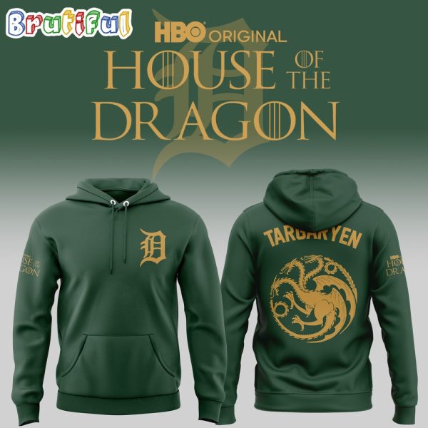 Detroit Tigers Baseball House Of The Dragon Hoodie