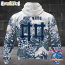 NFL Dallas Cowboys Football Great Wave All Over Print Hoodie