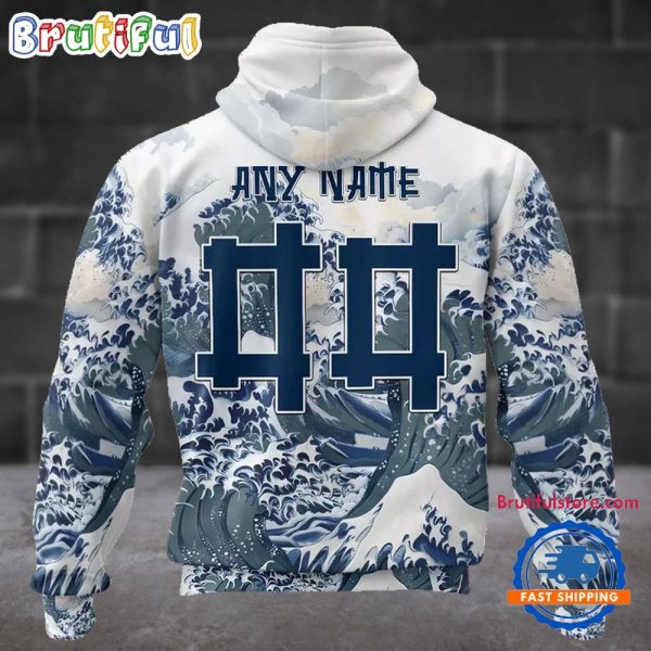 NFL Dallas Cowboys Football Great Wave All Over Print Hoodie - Image 2