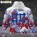 NFL Buffalo Bills Football Great Wave All Over Print Hoodie