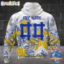 NFL Los Angeles Rams Football Great Wave All Over Print Hoodie
