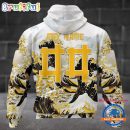 NFL Pittsburgh Steelers Football Great Wave All Over Print Hoodie