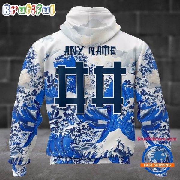 NFL Tennessee Titans Football Great Wave All Over Print Hoodie - Image 2