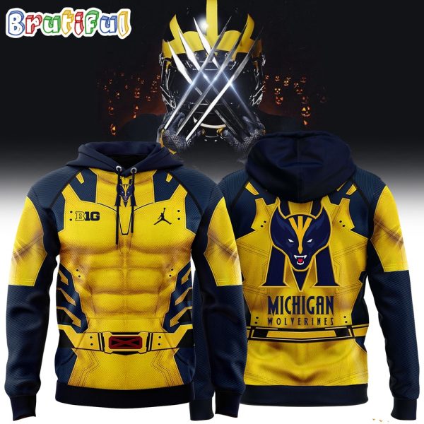 Michigan Football Collaboration Wolverine 2024 Hoodie