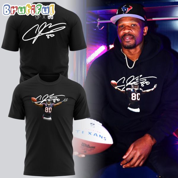 Houston Texans Andre Johnson Signature AJ80 Hoodie