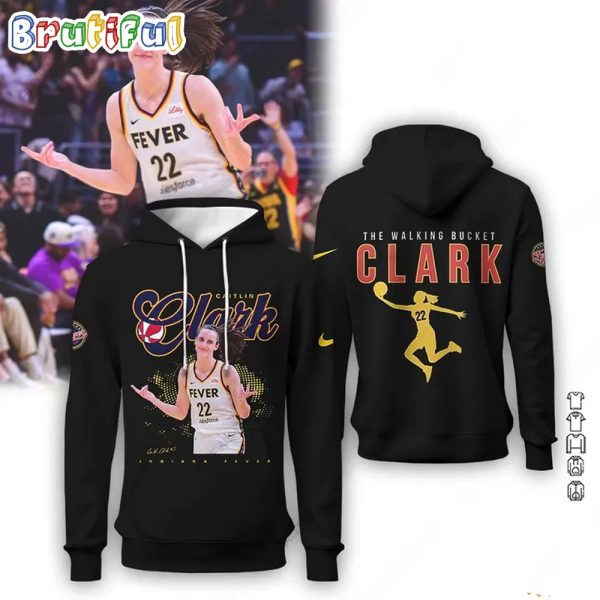 Caitlin Clark The Walking Bucket Clark 22 Basketball Hoodie