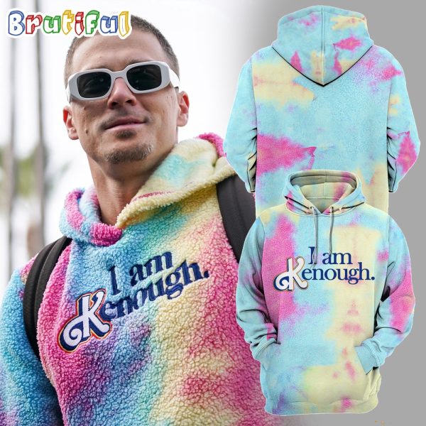 MLB Kike Hernandez Los Angeles Dodgers I am Kenough Baseball 3D Hoodie