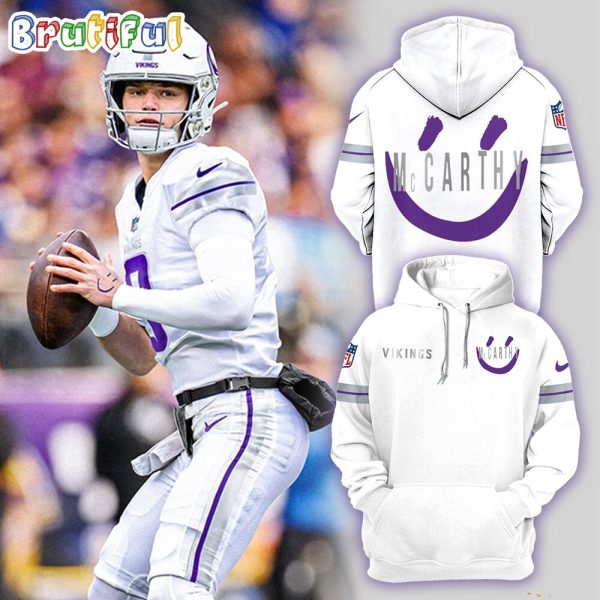 J.J. McCarthy Winter Warrior Minnesota Vikings Hoodie