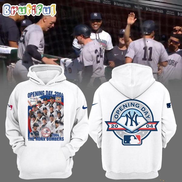 MLB New York Yankees Special Opening Day 2004 Hoodie