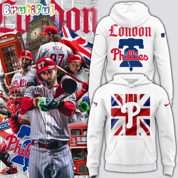 MLB Philadelphia Phillies World Tour London Series 2024 Hoodie