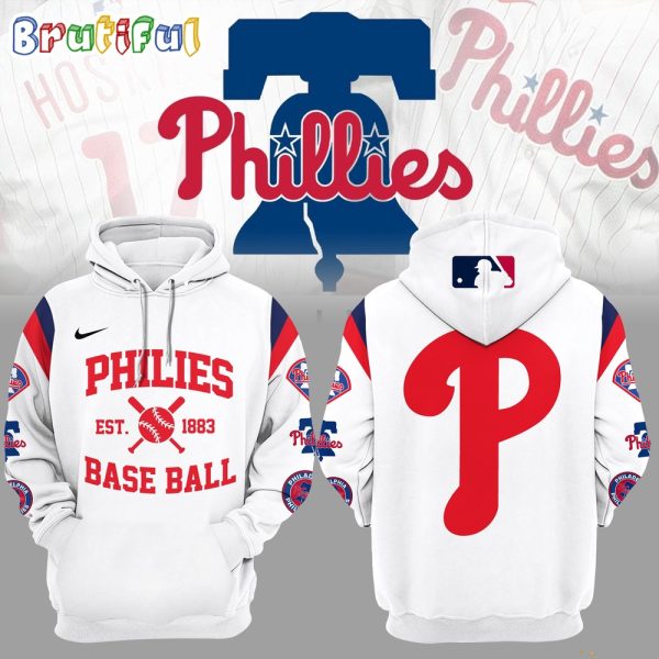 MLB Philadelphia Phillies Est 1883 Baseball Hoodie