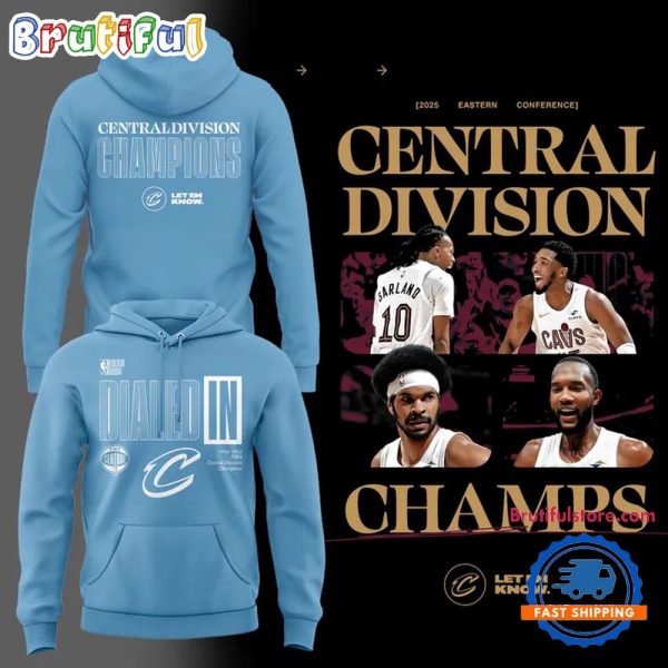 Cleveland Cavaliers Special Central Division Champions 2025 Hoodie Shirt