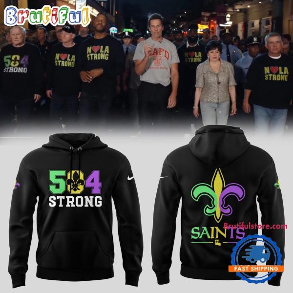 New Orleans Saints 504 Strong Limited Edition Hoodie Shirt