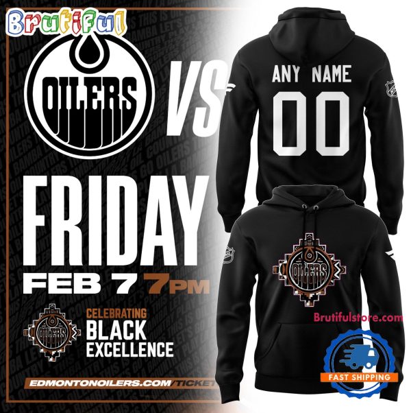 Edmonton Oilers Celebrating Black History Limited Edition Custom Hoodie Shirt