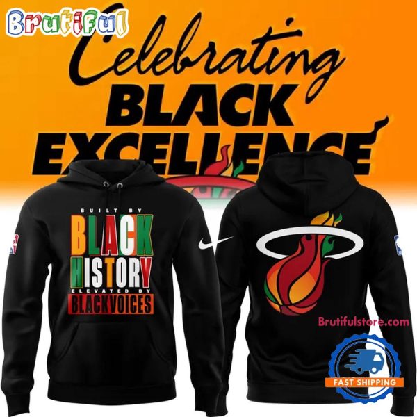 Miami Heat x Black Excellence Night Hoodie Shirt