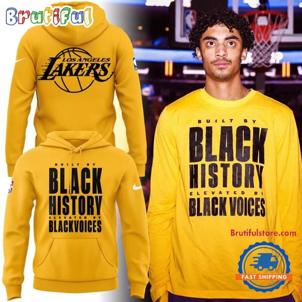 Los Angeles Lakers Black Excellence New Hoodie Shirt