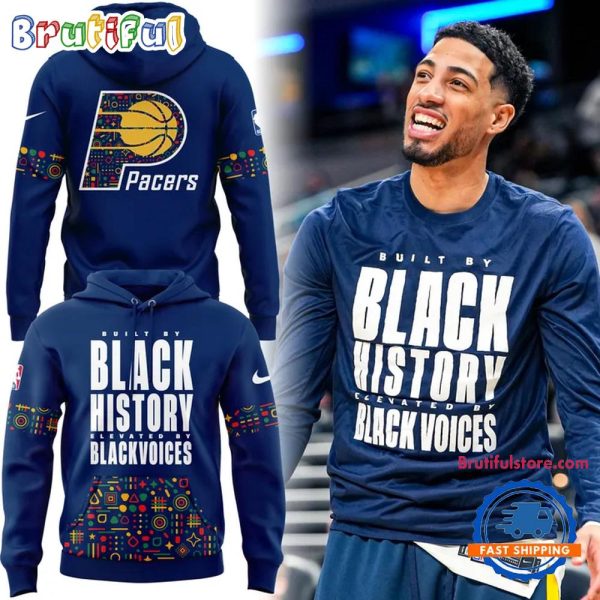 Indiana Pacers Basketball Black History Month Hoodie Shirt