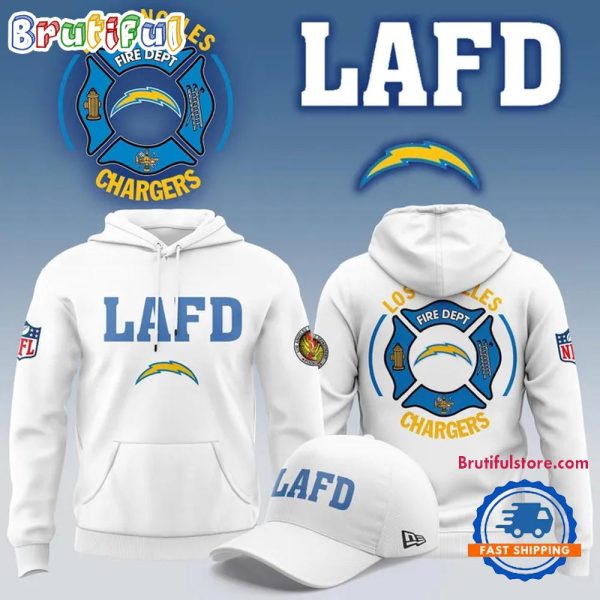 Los Angeles Chargers NFL 2025 LAFD Hoodie Shirt