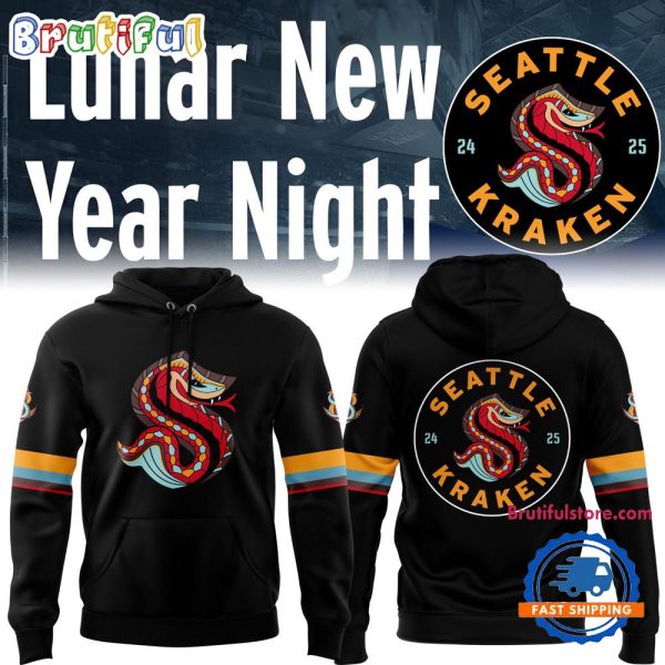 NHL Seattle Kraken Lunar New Year Night 2025 Hoodie Shirt