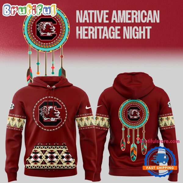 South Carolina Gamecocks Football Native American Heritage New Hoodie Shirt