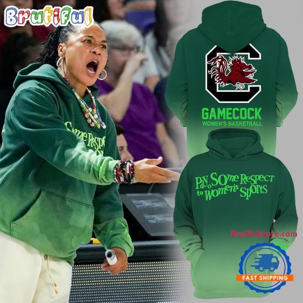 South Carolina Gamecocks Pay Some Respect to Women's Sports Limited Hoodie Shirt