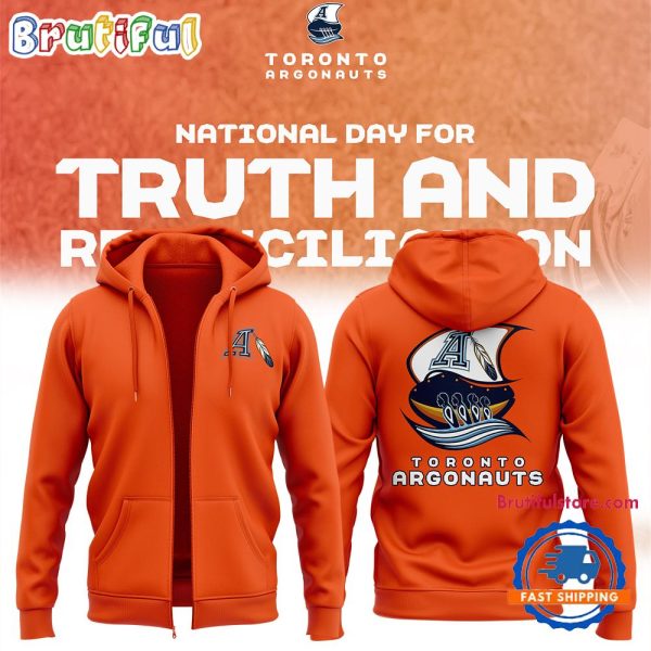 Toronto Argonauts Truth And Reconciliation Limited Zip Hoodie Shirt