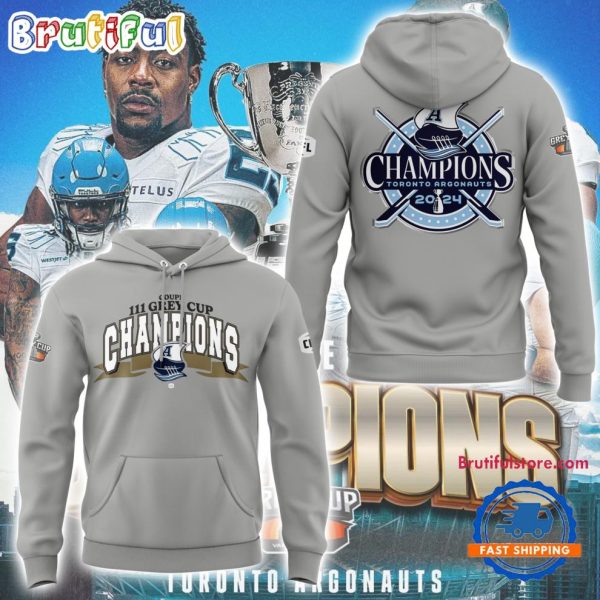 Toronto Argonauts Grey Cup Champions 2024 Hoodie Shirt
