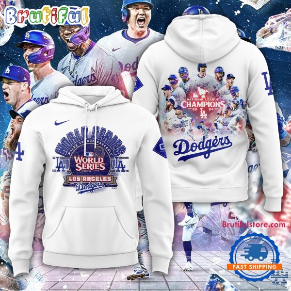 Los Angeles Dodgers 2024 National League Champions World Series New Hoodie Shirt
