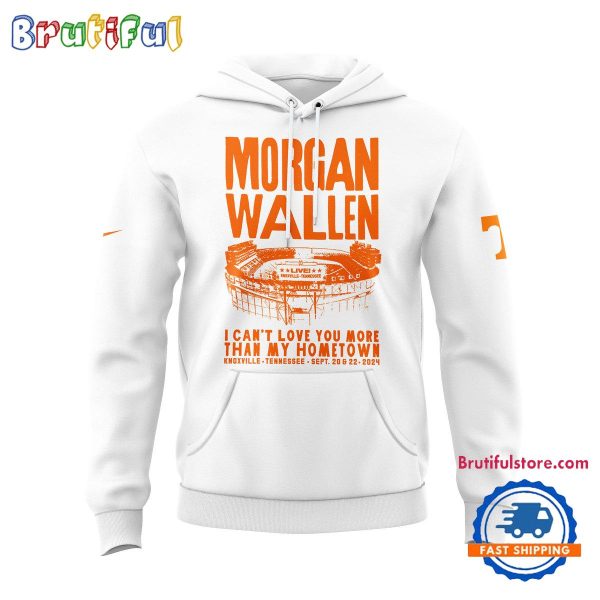 Morgan Wallen Live Knoxville Tennessee Volunteers Sept 20-22 2024 Hoodie Shirt