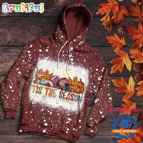 NFL Washington Commanders Tis The Season Special Pumpkin Halloween Hoodie Shirt
