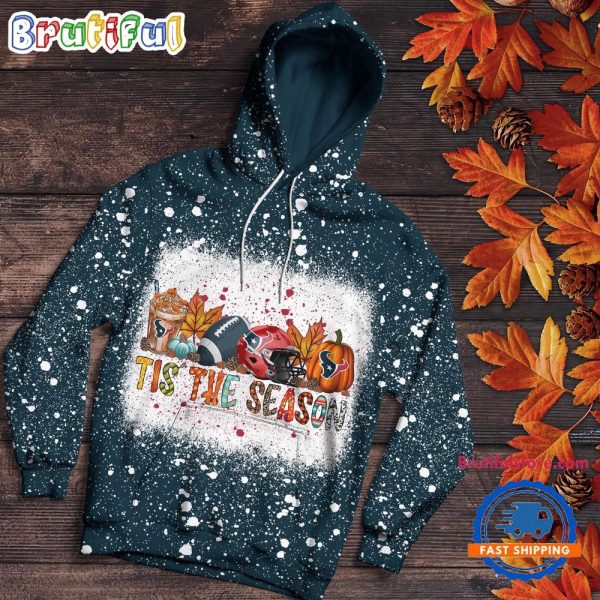NFL Houston Texans Tis The Season Special Pumpkin Halloween Hoodie Shirt