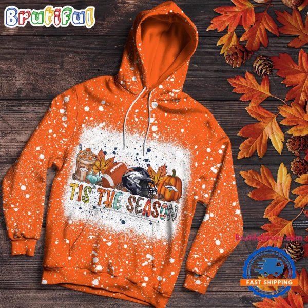 NFL Denver Broncos Tis The Season Special Pumpkin Halloween Hoodie Shirt