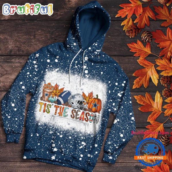 NFL Dallas Cowboys Tis The Season Special Pumpkin Halloween Hoodie Shirt