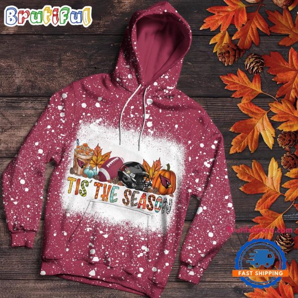 NFL Arizona Cardinals Tis The Season Special Pumpkin Halloween Hoodie Shirt