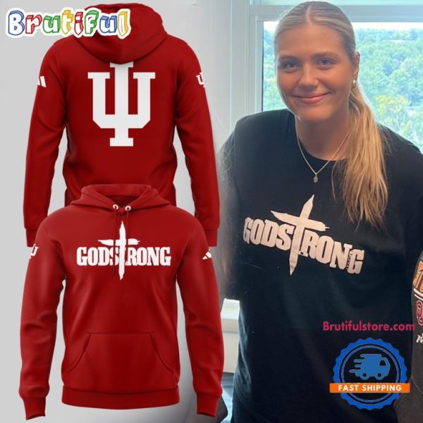 Indiana Hoosiers Basketball Godstrong Hoodie Shirt