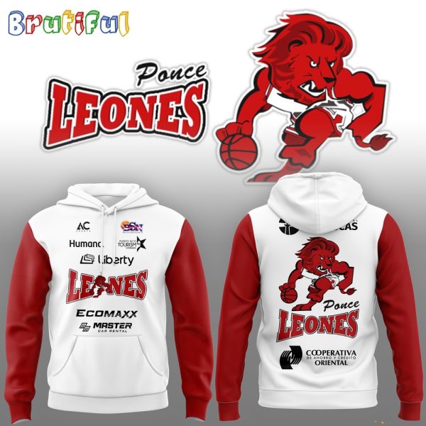 Leones De Ponce BSN Puerto Rico 2024 Basketball 3D Hoodie Shirt