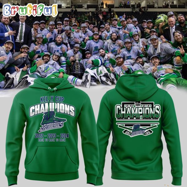 Florida Everblades 2024 Kelly Cup Champions Hoodie Shirt