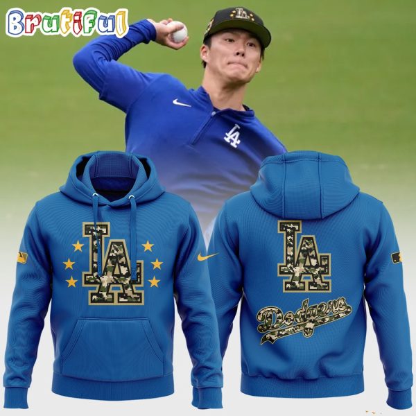 Los Angeles Dodgers Special Military Appreciation Hoodie Shirt
