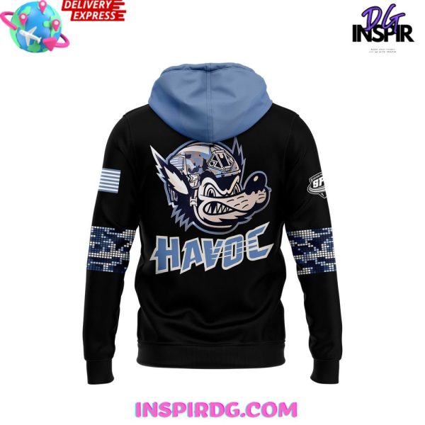Huntsville Havoc Military Night Limited Hoodie - Image 3