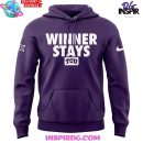 TCU Football "Winner Stays" Special Hoodie