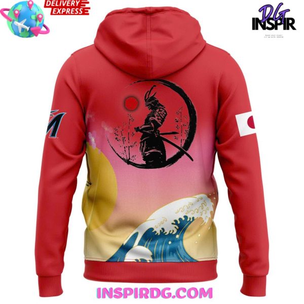 Miami Marlins Japanese Heritage Night 2025 Hoodie - Image 3