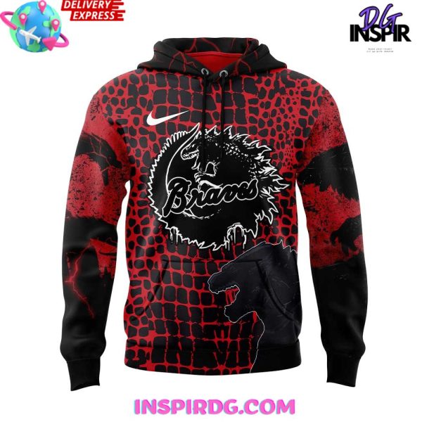 Atlanta Braves x Godzilla Special Edition Hoodie - Image 2