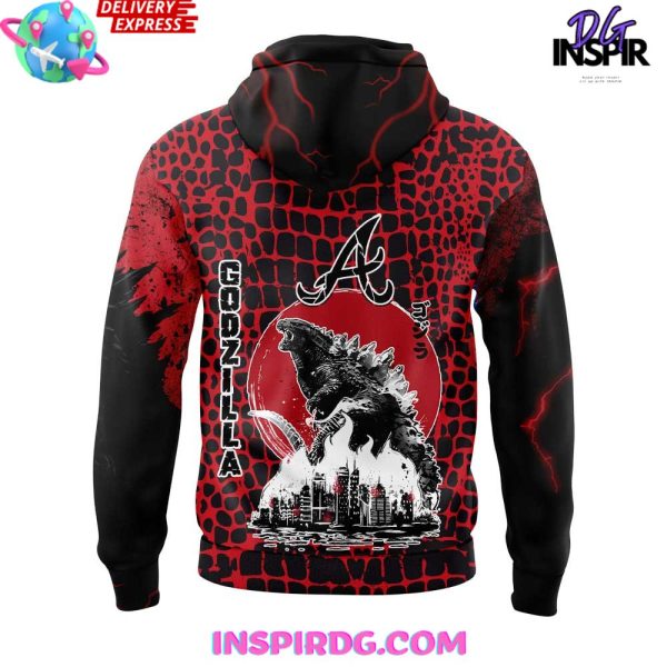 Atlanta Braves x Godzilla Special Edition Hoodie - Image 3